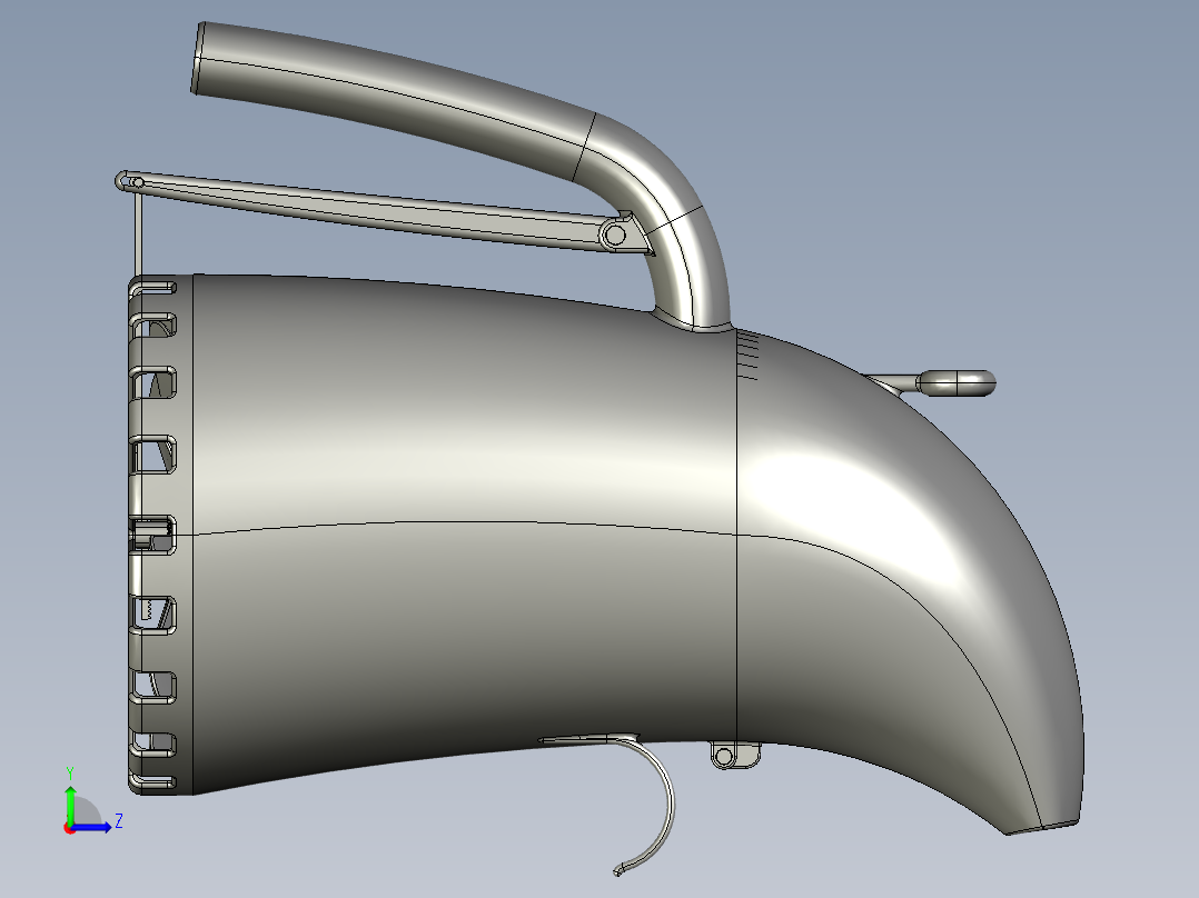 蜜蜂烟枪左视图