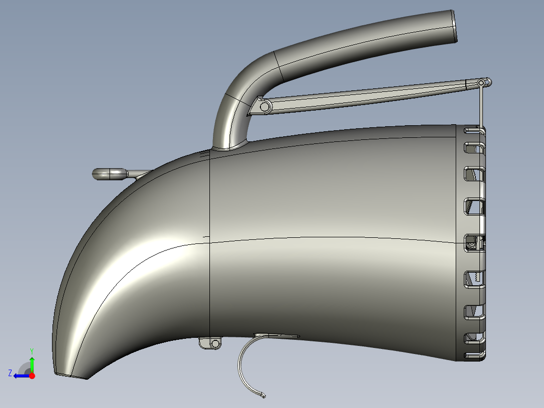 蜜蜂烟枪右视图
