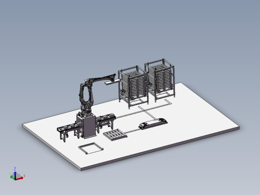 码垛AGV搬运方案