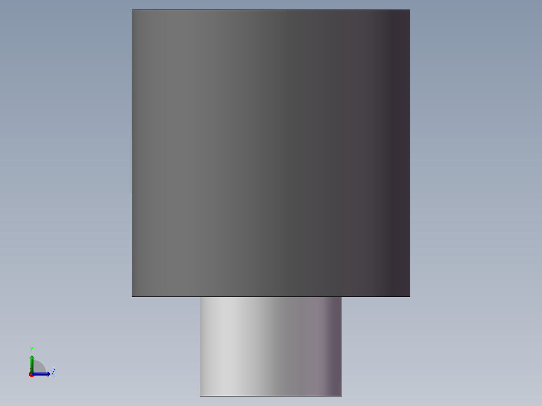 万转电机左视图