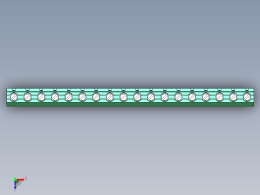 DEGSON DG636 系列 6.357.629.52mm 接线端子-DG636-9.52-18P-14-00AH俯视缩略图
