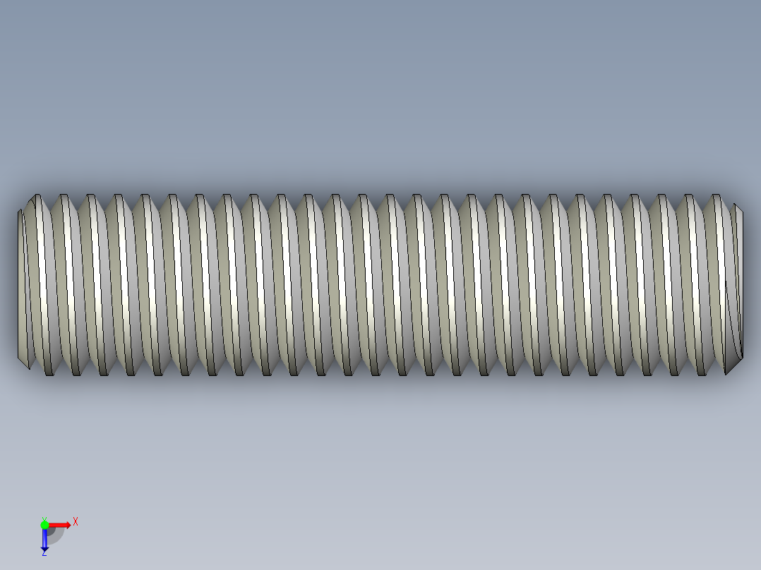 DIN 913-ISO 4026 固定螺钉-M10 L=40.STEP俯视图