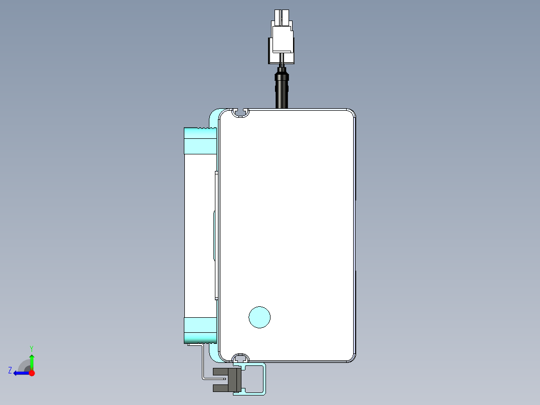 威洛博VC丝杆传动-无尘环境VC14-Lxx-C-S1200-BC-ZP75-C3右视图