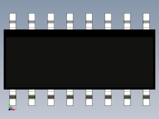 SOIC封装窄8、10、14和16引脚前视缩略图