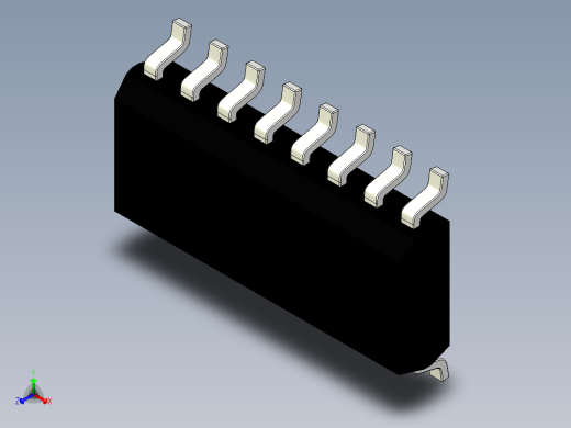 SOIC封装窄8、10、14和16引脚正等轴测缩略图