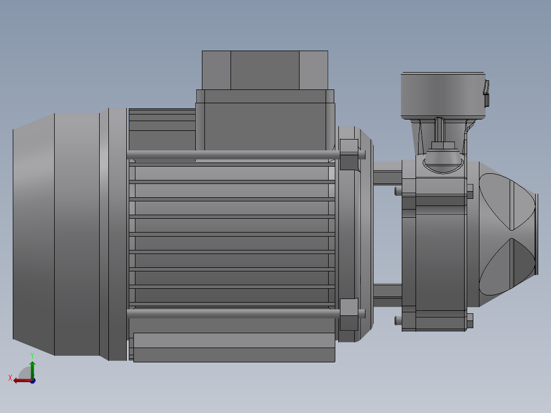荏原 Bomba Perisferica PRA 080T 50Hz后视图