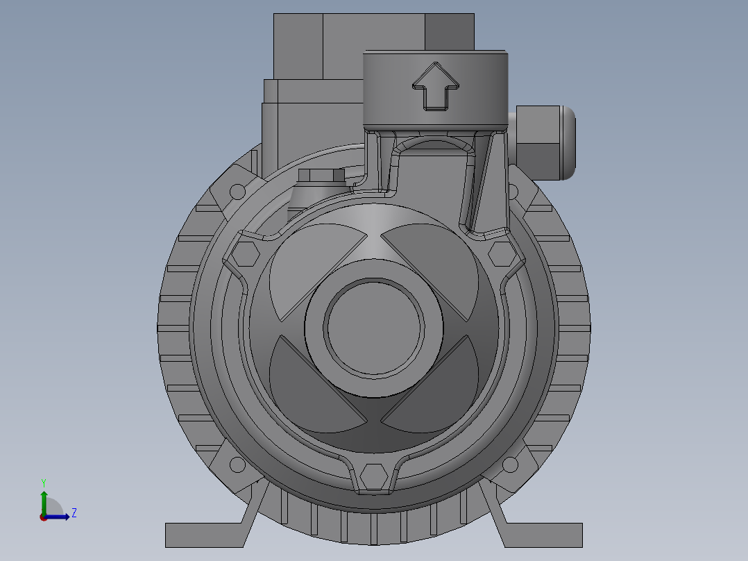 荏原 Bomba Perisferica PRA 080T 50Hz左视图