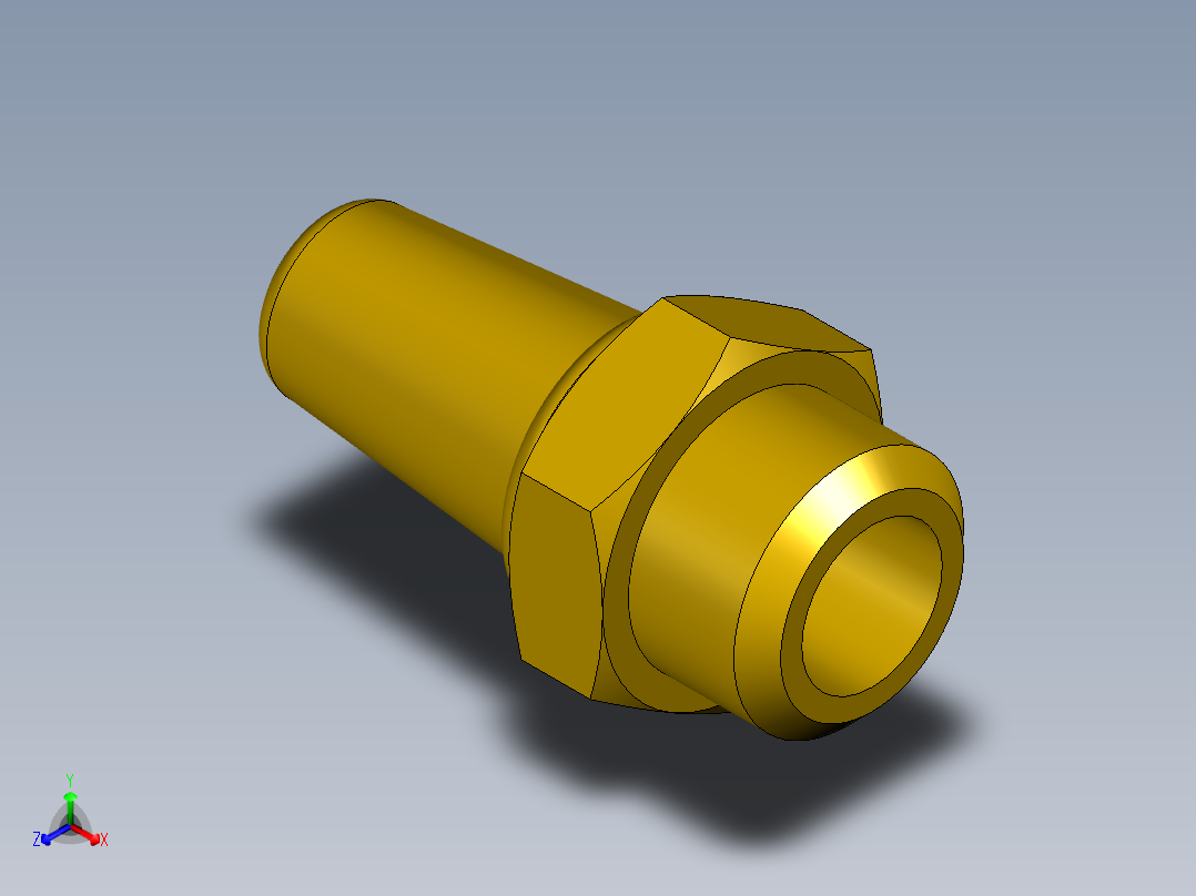 管道手动球阀-水管开关阀-手动阀门Janatics-ASC正等轴测图