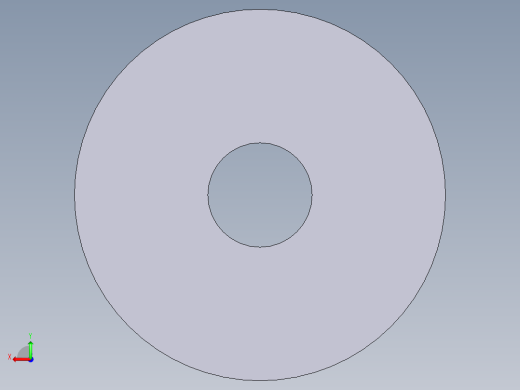 軸端華司2227-3D多系列多零件图纸模型后视缩略图