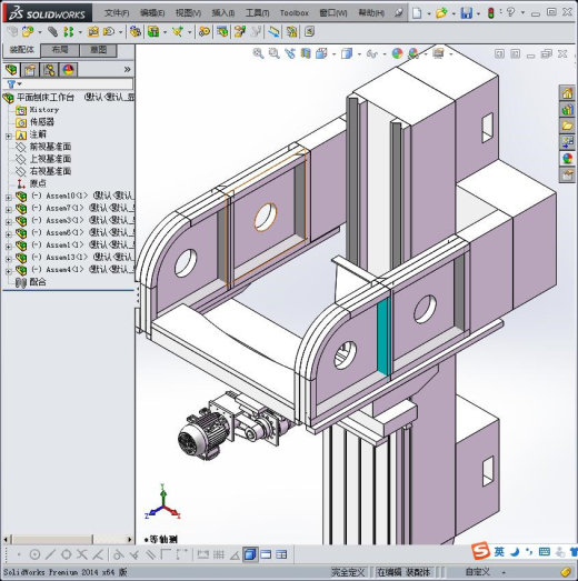 平面刨床工作台缩略图