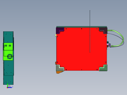 速度之王Ender-6桌面级3D打印机左视缩略图