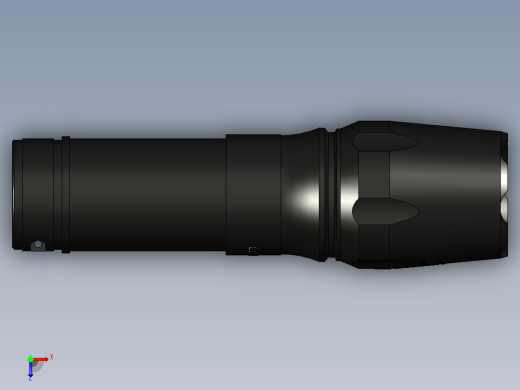 便携式手电筒俯视缩略图