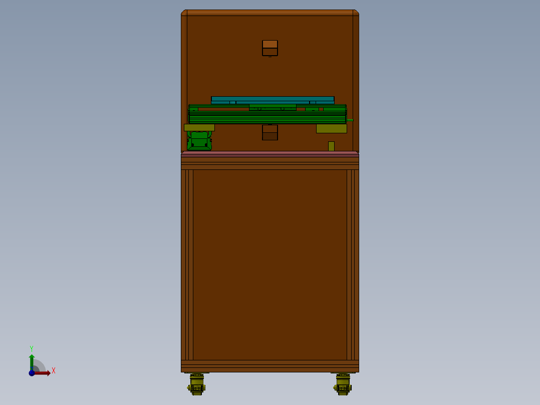 （原创）激光机设备前视图