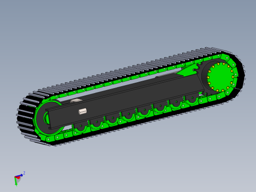 无线电控制坦克履带