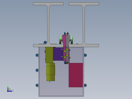 电动吊葫芦左视缩略图