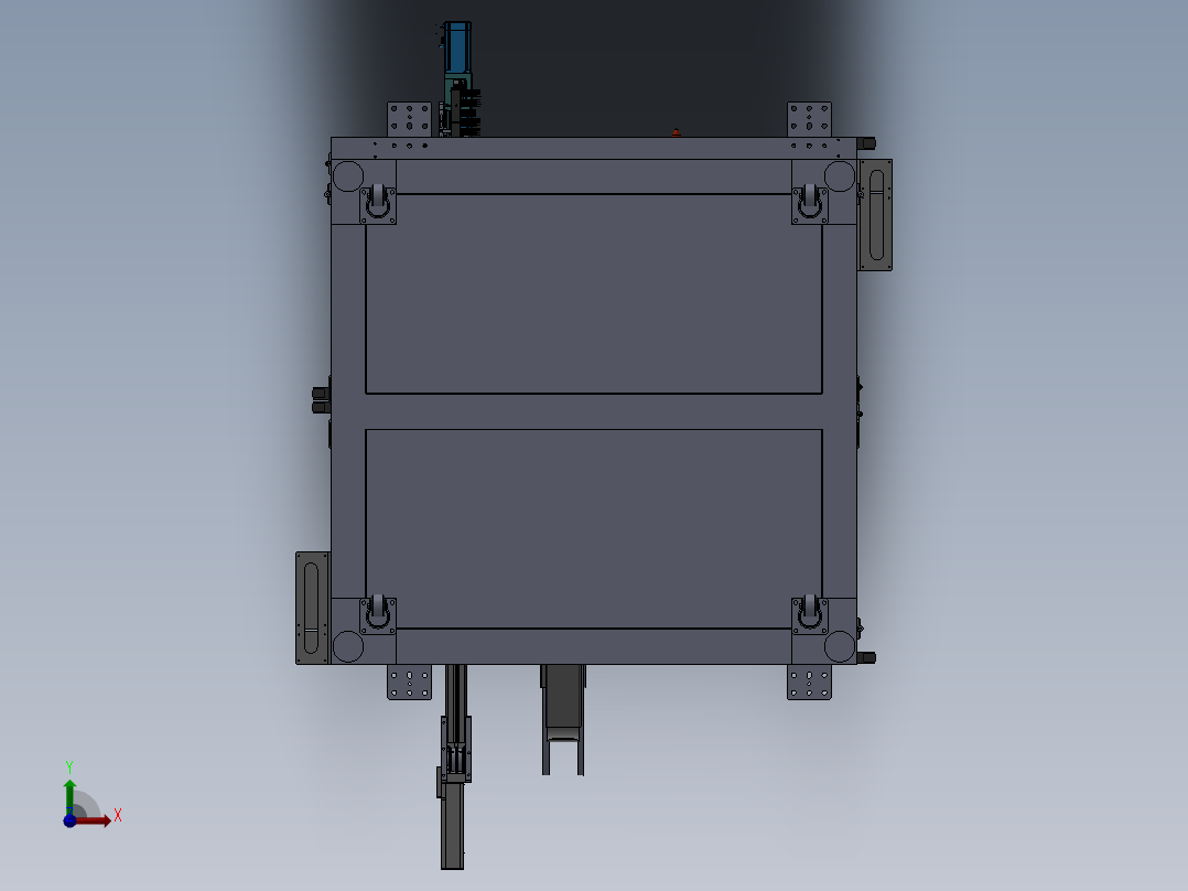 汽车连接器插针机sw15可编辑前视图