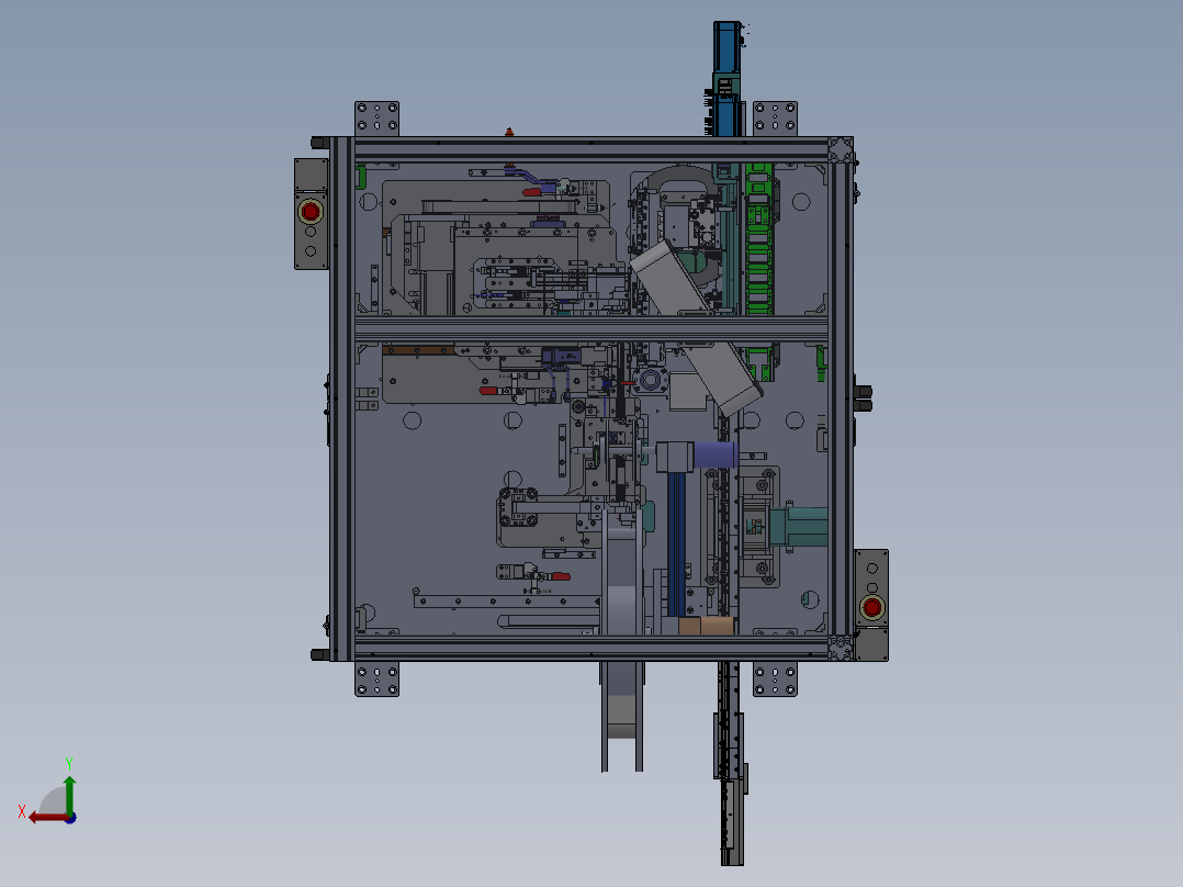 汽车连接器插针机sw15可编辑后视图