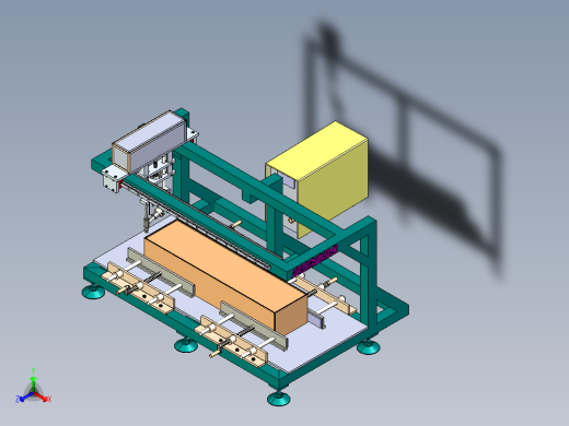氩弧焊直线焊机step正等轴测缩略图