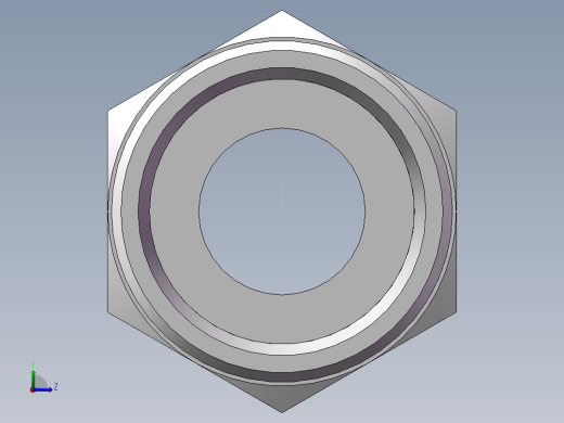 英制锥管螺纹直接头、1CT-45-16SP左视缩略图