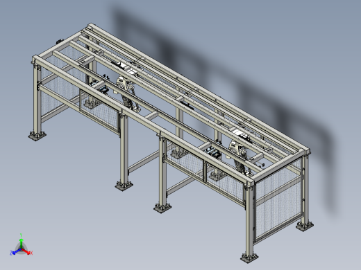 吊装机器人三维模型3D