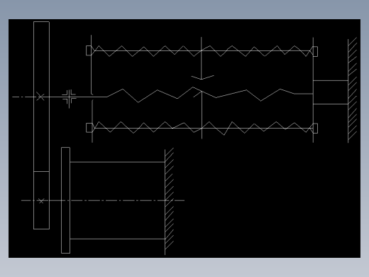 课程设计--PLC控制的精密加载伺服机构设计说明书及图纸