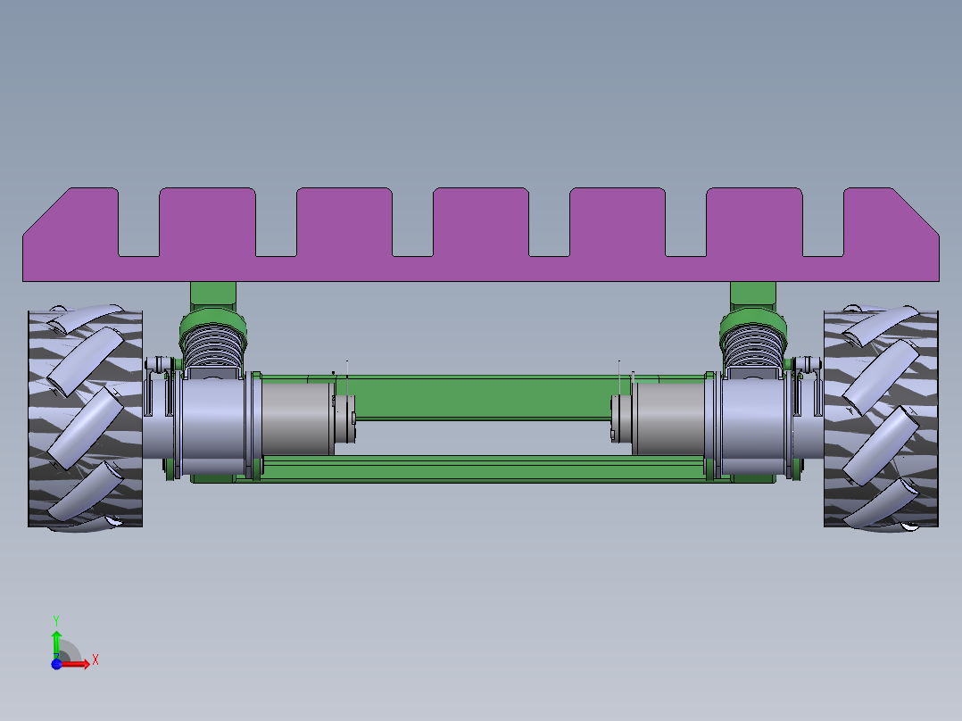 AGV小车、AGV(13)前视图