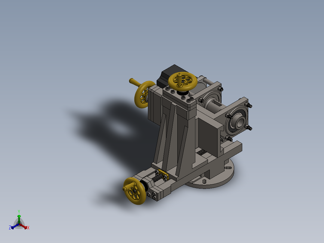 切削装置-2018版正等轴测图