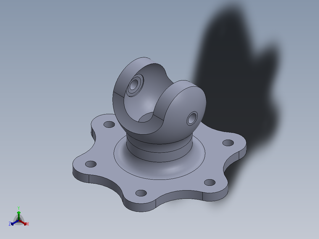 机械零件正等轴测图