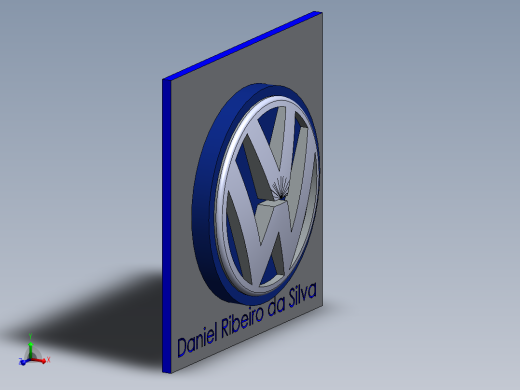 大众汽车的徽标