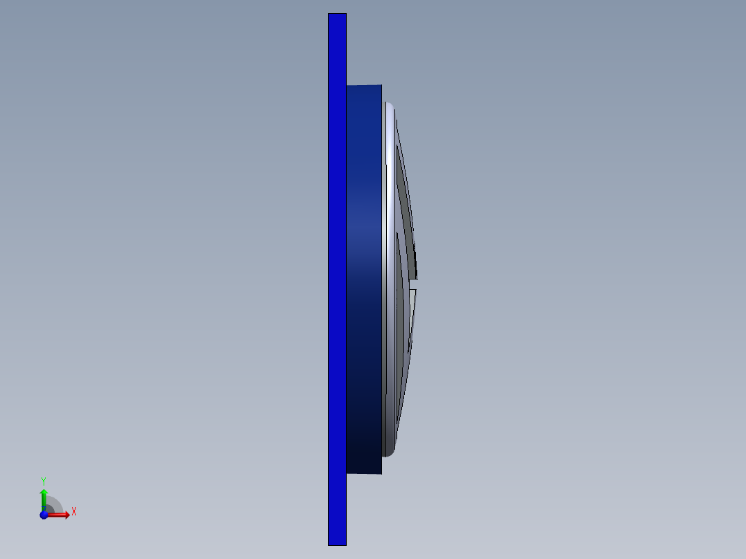 大众汽车的徽标前视图