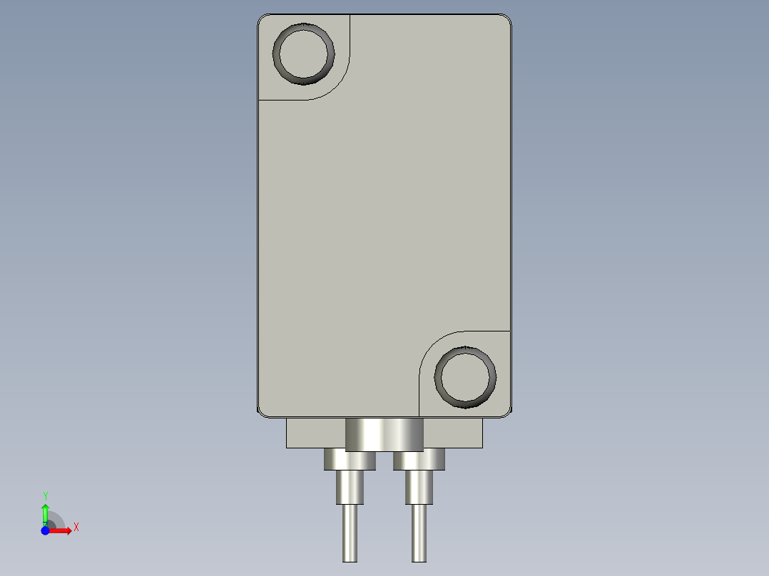 4V21006BI-电磁阀-亚德客前视图