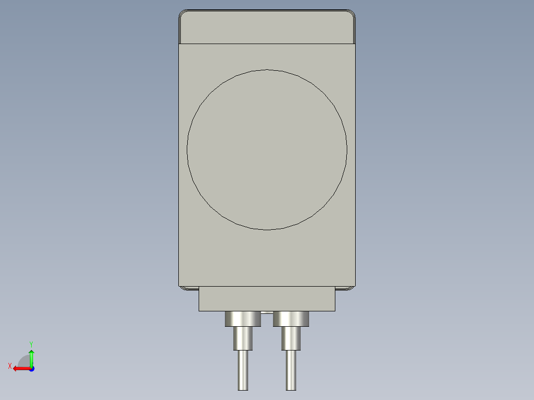 4V21006BI-电磁阀-亚德客后视图