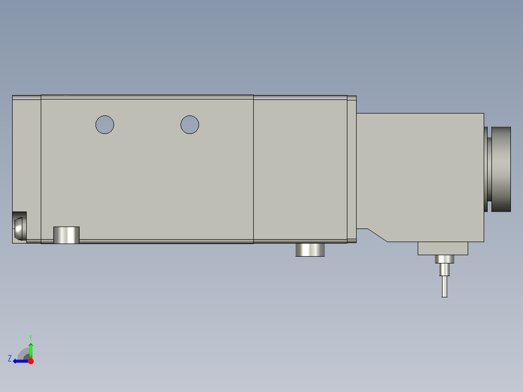 4V21006BI-电磁阀-亚德客右视图