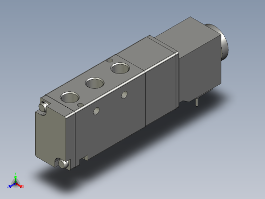 4V21006BI-电磁阀-亚德客正等轴测缩略图