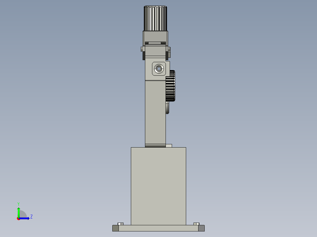 送丝机构左视图