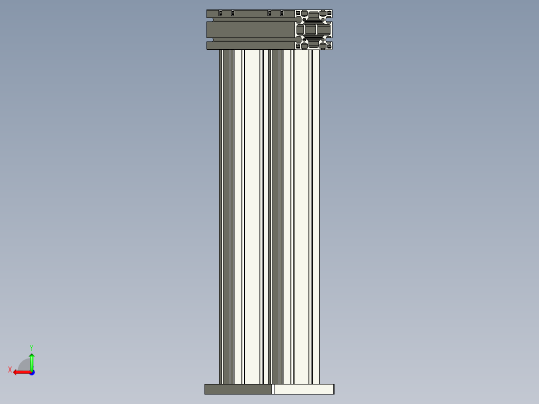 FJ-A2700-双相机机构后视图