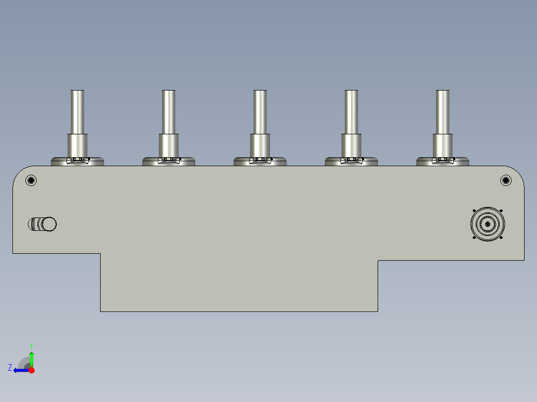 不良输送线1右视图