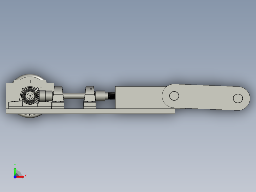 挡料板高度调节装置前视缩略图
