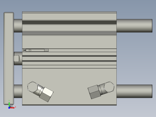 亚德客TC-L-32x75-S-GN-2(0)前视缩略图