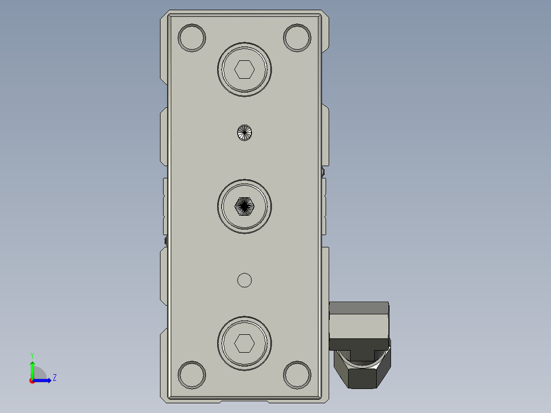 亚德客TC-L-32x75-S-GN-2(0)左视图