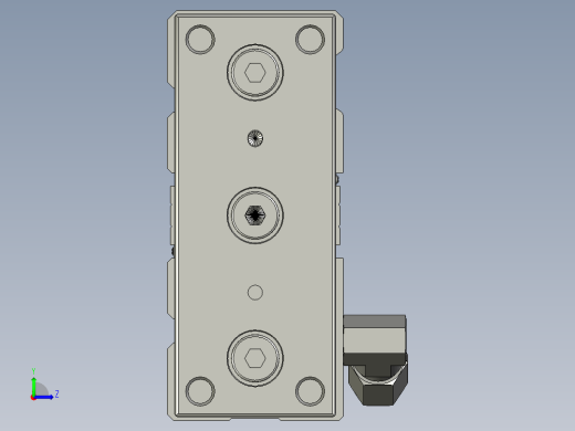 亚德客TC-L-32x75-S-GN-2(0)左视缩略图