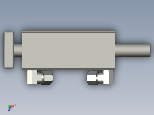 亚德客TC-L-32x75-S-GN-2(0)俯视缩略图