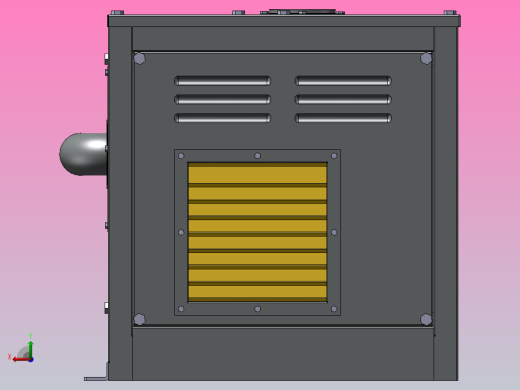 4KW箱式电站模型后视缩略图