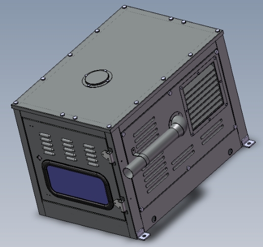 4KW箱式电站模型
