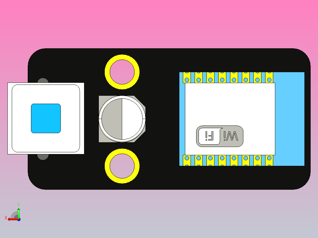 Me Wifi 模块 V1 0后视图