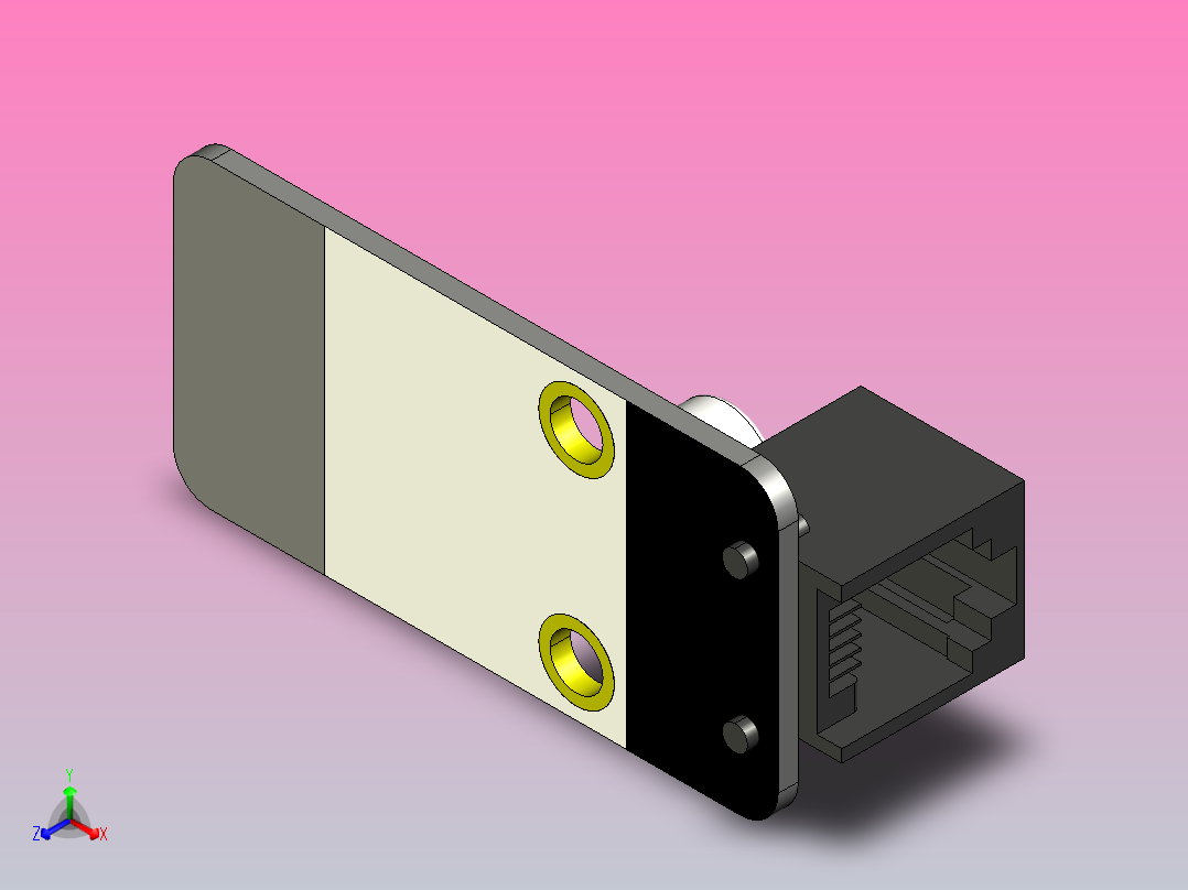 Me Wifi 模块 V1 0正等轴测图