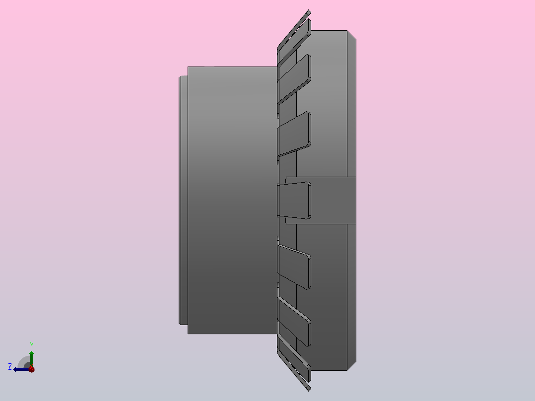 R17型胀紧联接套_R17-15-25前视图
