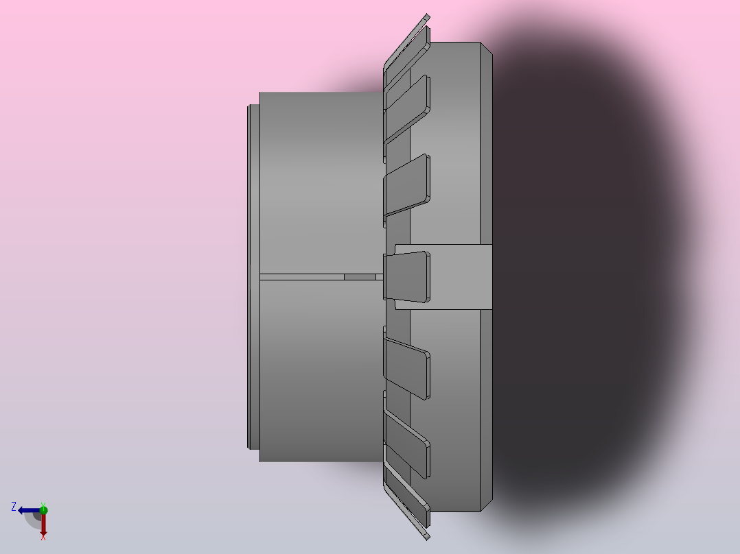 R17型胀紧联接套_R17-15-25俯视图