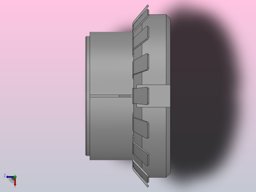 R17型胀紧联接套_R17-15-25俯视缩略图