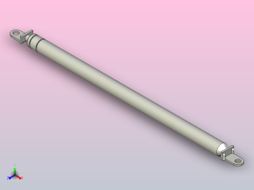 万向安装型氮气弹簧[NSU-22-200-294]